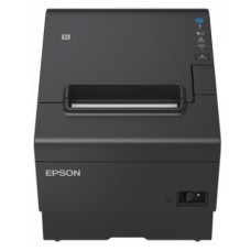 EPSON POS PRINTER TM-T88VII (112), TOP LOADING PAPER FEED, 500MM/SEC, USB, RS-232, LAN, 4YW, BLACK