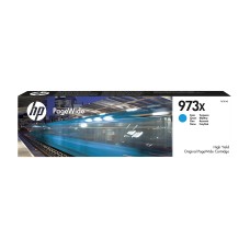 HP INK CARTRIDGE CYAN HIGH YIELD, HP 973X, FOR PRINTERS PAGEWIDE 452, 477, P57750, P55250 SERIES - 7.000 PAGES
