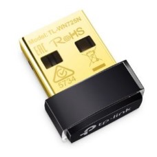 TP-LINK WIRELESS ADAPTER, N150, USB 2.0, NANO, SUPPORT 64/128 bit WEP, WPA-PSK/WPA2-PSK, BLACK