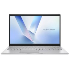 ASUS NOTEBOOK VIVOBOOK 15, X1504VA-BQ5329W, INTEL CORE 7 150U 1.8-5.4GHz/12MB, 10C, 24GB, 1TB M2 NVMe PCIe4, INTEL GRAPHICS, 15.6' IPS FHD 1920X1080 250NITS AG, WIFI6, BT, USB-A, USB-C, HDMI, WIN 11 HOME, 2YW, SILVER