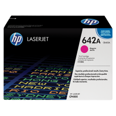 HP TONER MAGENTA, HP 642A, FOR PRINTERS COLOR LASERJET CP4005 - 7.500 PAGES