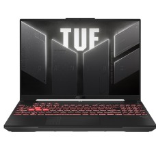 ASUS NOTEBOOK TUF A16 GAMING, FA607NUG-RL130W, AMD RYZEN 7 7445HS 3.2-4.7GHz/22MB, 6C, 16GB, 1TB PCIe4 NVMe M.2, NVIDIA GEFORCE RTX 4050 6GB, 16''FHD+ 144Hz 300NITS, RGB, WIFI6, BT, LAN, USB4, USB-A, USB-C, HDMI, WIN 11 HOME, 2YW, MECHA GRAY