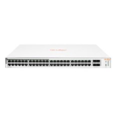 HPE ARUBA SWITCH INSTANT ON 1830 48G 370W, 48x PORTS GIGABIT (24 PORTS POE), 4 SFP, LAYER 2, SMART MANAGED, QOS, EEE, VLAN, SPANNIG TREE, SNTP, CLOUD MANAGED, RACK MOUNTABLE, LIFETIME WARRANTY