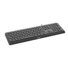 PHILIPS KEYBOARD, 2000 SERIES WIRED, SPK6207B, ERGONOMIC AND STYLISH DESIGN, BLACK