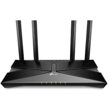 TP-LINK ROUTER WIRELESS AX3000 DUAL BAND, 4 X GIGABIT LAN PORTS, 1 X GIGABIT WLAN PORT, 4 X EXTERNAL ANTENNAS, USB 3.0, OFDMA, DFS, MU-MIMO, QOS, WPS/ WIFI/ RESET/ ON/OFF BUTTON, ROUTER/AP MODE, WPA/WPA2/WPA3, BLACK