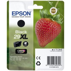 EPSON INK CARTRIDGE BLACK 29XL, 1 x 11.3 ml, FOR XP-235, XP-332, XP-245, XP-342 EPSON INK CARTRIDGE BLACK 29XL, 1 x 11.3 ml, FOR XP-235, XP-332, XP-245, XP-342