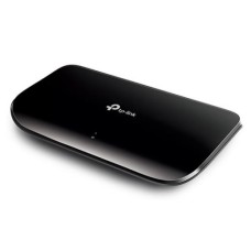 TP-LINK SWITCH 8PORTS GIGABIT LAN PORTS, UNMANAGED, PLASTIC CASE, DESKTOP, UK PLUG, BLACK TP-LINK SWITCH 8PORTS GIGABIT LAN PORTS, UNMANAGED, PLASTIC CASE, DESKTOP, UK PLUG, BLACK