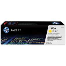 HP TONER YELLOW, HP 128A, FOR PRINTERS COLOR LASERJET CP1525, CM1415 - 1.300 PAGES