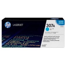HP TONER CYAN, HP 307A, FOR PRINTERS COLOR LASERJET CP5225 SERIES, - 7.300 PAGES