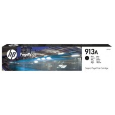 HP INK CARTRIDGE BLACK, HP 913A, FOR PRINTERS PAGEWIDE 352DW, 377DW, 452DW, 477DW, - 3.500 PAGES