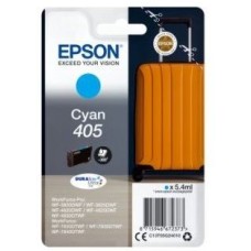 EPSON INK CARTRIDGE CYAN 405 DURABRITE ULTRA INK, 1 x 5.4 ml, 300 PAGES, FOR WF-3820, WF3825, WF-4820, WF-4825, WF-4830, WF-7830, WF-7835, WF-7840
