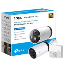 TP-LINK IP 1- CAMERA SYSTEM, SMART WIRE-FREE SECURITY CAMERA, 1-CAMERA SYSTEM, 2K, QHD, 180-DAY BATTERY LIFE, RECHARGEABLE BATTERIES, IP65, TWO WAY AUDIO TP-LINK IP 1- CAMERA SYSTEM, SMART WIRE-FREE SECURITY CAMERA, 1-CAMERA SYSTEM, 2K, QHD, 180-DAY BATTERY LIFE, RECHARGEABLE BATTERIES, IP65, TWO WAY AUDIO