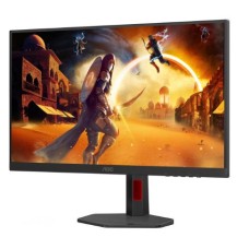 AOC MONITOR 27'', GAMING, F, FAST IPS, 3840x2160, 80M:1, 0.5MS/0.3MS, 400 CD/M², 160Hz/320Hz, TILT, HEIGHT ADJUSTABLE, SWIVEL, PIVOT, 2 X HDMI, 1 X DISPLAY PORT, USB HUB, 3YW, BLACK-RED AOC MONITOR 27'', GAMING, F, FAST IPS, 3840x2160, 80M:1, 0.5MS/0.3MS, 400 CD/M², 160Hz/320Hz, TILT, HEIGHT ADJUSTABLE, SWIVEL, PIVOT, 2 X HDMI, 1 X DISPLAY PORT, USB HUB, 3YW, BLACK-RED