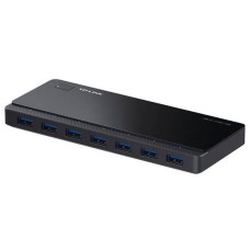 TP-LINK HUB 7-PORT, USB 3.0, SPEEDS OF UP TO 5GBPS, 10 TIMES FASTER THAN STANDARD USB 2.0, BLACK