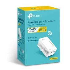 TP-LINK POWERLINE N300, AV600, WI-FI SINGLE UNIT, 2 X 10/100 LAN PORTS, ONE-TOUCH WI-FI CONFIGURATION, WPA-PSK / WPA2-PSK, WEP ENCRΥPTIONS, UK PLUG