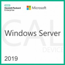 HPE MICROSOFT WINDOWS SERVER 2019 5 DEVICE CALS WORKS WITH HPE SERVERS ONLY