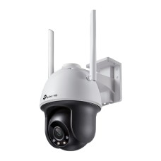 TP-LINK NETWORK CAMERA OUTDOOR PAN/TILT VIGI, 4MP FULL-COLOR, IR NIGHT VISION, 4mm FIXED LENS, SMART DETECTION, ACTIVE DEFENSE, REMOTE MONITORING SMART VIDEO CODING, WI-FI, SPEAKERS, MICRO SD CARD, LAN, WATERPROOF, 2 YR TP-LINK NETWORK CAMERA OUTDOOR PAN/TILT VIGI, 4MP FULL-COLOR, IR NIGHT VISION, 4mm FIXED LENS, SMART DETECTION, ACTIVE DEFENSE, REMOTE MONITORING SMART VIDEO CODING, WI-FI, SPEAKERS, MICRO SD CARD, LAN, WATERPROOF, 2 YR