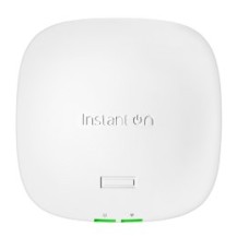 HPE ARUBA ACCESS POINT INSTANT ON AP21 WITH PSU, INDOOR, DUAL-BAND 802.11ax 2X2 2.4-5GHZ MIMO, SMART MESH, POE, 1GbE BASET UPLINK DC POWER CONNECTOR, CEILING/WALL MOUNT CLIP, 2YW HPE ARUBA ACCESS POINT INSTANT ON AP21 WITH PSU, INDOOR, DUAL-BAND 802.11ax 2X2 2.4-5GHZ MIMO, SMART MESH, POE, 1GbE BASET UPLINK DC POWER CONNECTOR, CEILING/WALL MOUNT CLIP, 2YW