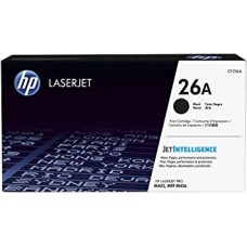 HP TONER BLACK, HP 26A, FOR PRINTERS MONOCHROME LASERJET M402, M402N, M402DN, M426 SERIES - 3.100 PAGES