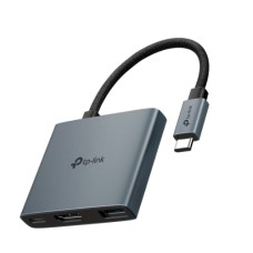 TP-LINK 1 × USB-C CONNECTOR,1 × HDMI 4K 60HZ PORT,1 × USB-C PD 100W PORT,1 × USB-A 3.0 PORTS, FEATURE: PLUG AND PLAY, SELF-STORAGE FOR CONNECTOR, FAST HEAT DISSIPATION, FLEXIBLE AND DURABLE TP-LINK 1 × USB-C CONNECTOR,1 × HDMI 4K 60HZ PORT,1 × USB-C PD 100W PORT,1 × USB-A 3.0 PORTS, FEATURE: PLUG AND PLAY, SELF-STORAGE FOR CONNECTOR, FAST HEAT DISSIPATION, FLEXIBLE AND DURABLE