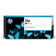 HP INK CARTRIDGE MAGENTA, HP 766, 300ML, FOR DESIGNJET XL 3600 SERIES
