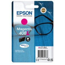 EPSON INK CARTRIDGE SINGLEPACK ULTRA INK MAGENTA 408XL(21.6ML), FOR WORKFORCE PRO WF-C4810DTWF EPSON INK CARTRIDGE SINGLEPACK ULTRA INK MAGENTA 408XL(21.6ML), FOR WORKFORCE PRO WF-C4810DTWF