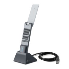 TP-LINK WIRELESS ADAPTER, DUAL BAND, AX3000, USB 3.0, WI-FI 6, 2× HIGH-GAIN DUAL-BAND ANTENNAS, BLACK
