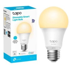 TP-LINK TAPO, SMART WI-FI LIGHT BULB, 2.4 GHZ, IEEE 802.11B/G/N, 220–240 V, 50/60 HZ, 806 LUMENS, LIFETIME UP TO 15000 HOURS