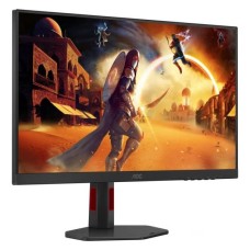 AOC MONITOR GAMING 27'', G, 320HZ, IPS, 2560x1440, 0.3 MS, 450 CD/M², HEIGHT ADJUSTABLE, TILT, SWIVEL, PIVOT, 2X HDMI, DISPLAY PORT, 4 X USB-A, 1 X USB-B, 3YW, BLACK-RED