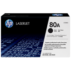 HP TONER BLACK, HP 80A, FOR PRINTERS MONOCHROME LASERJET M401, M425 SERIES - 2.700 PAGES