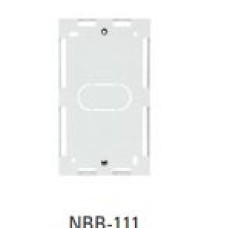 DLINK FACEPLATE, BACK BOX FOR QUAD JACKS, 146x86x322mm, WHITE COLOR