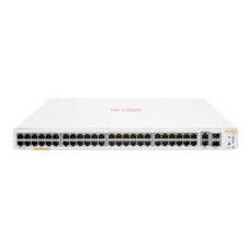 HPE ARUBA SWITCH INSTANT ON 1960 48G, 48x PORTS GIGABIT, SMART MANAGED, LAYER 2+, 2 SFP+ 10GbE PORTS, 2 x 10GBASE-T PORTS, 2XT 2XF SQ, LIFETIME WARRANTY
