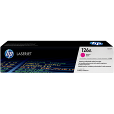 HP TONER MAGENTA, HP 126A, FOR PRINTERS COLOR LASERJET CP1025, PRO 100 M175A, M275 - 1.000 PAGES