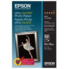 EPSON PAPER PHOTO ULTRA GLOSSY - 10x15cm - 50 SHEETS