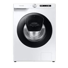 SAMSUNG WASHING MACHINE WW80T, 8KG, 1400RPM, B, SMART WIFI, DIGITAL INVERTER, ECO BUBBLE, BUBBLE SOAK, DRUM CLEAN, ADD WASH, BLACK DOOR, WHITE