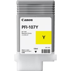 CANON INK CARTRIDGE PFI-107Y YELLOW 130ml FOR iPF670/IPF770 CANON INK CARTRIDGE PFI-107Y YELLOW 130ml FOR iPF670/IPF770
