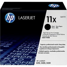 HP TONER BLACK HIGH YIELD, HP 11X, FOR PRINTERS MONOCHROME LASERJET 2410, 2420, 2430 - 12.000 PAGES HP TONER BLACK HIGH YIELD, HP 11X, FOR PRINTERS MONOCHROME LASERJET 2410, 2420, 2430 - 12.000 PAGES