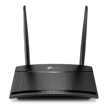 TP-LINK ROUTER WIRELESS N300 SINGLE BAND, 2 X 10/100 LAN PORTS, 4G, LTE, SHARE INTERNET ACCESS WITH UP TO 32 WI-FI DEVICES, 64/128-BIT WEP, WPA/WPA2, WPA-PSK/WPA2-PSK ENCRYPTIONS, PARENTAL CONTROL, BLACK TP-LINK ROUTER WIRELESS N300 SINGLE BAND, 2 X 10/100 LAN PORTS, 4G, LTE, SHARE INTERNET ACCESS WITH UP TO 32 WI-FI DEVICES, 64/128-BIT WEP, WPA/WPA2, WPA-PSK/WPA2-PSK ENCRYPTIONS, PARENTAL CONTROL, BLACK