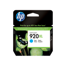 HP INK CARTRIDGE CYAN HIGH YIELD, HP 920XL, FOR PRINTERS OFFICEJET 6000, 6500, 7000, 7500, - 700 PAGES