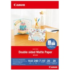 CANON PAPER 12 X 12, PHOTO MATT DOUBLE SIDED MP-101D 12X12, 30 SHEETS