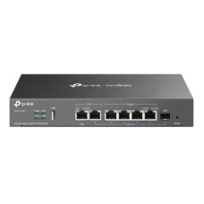 TP-LINK ROUTER OMADA MULTI-GIGABIT VPN, 1 X WAN PORTS, 1 X LAN PORTS, 4 X GIGABIT WAN/LAN PORTS, 1 X GIGABIT SFP WAN/LAN PORT, 1 X USB 2.0, OMADA APP, DPD, PFS, RESET BUTTON, BLACK TP-LINK ROUTER OMADA MULTI-GIGABIT VPN, 1 X WAN PORTS, 1 X LAN PORTS, 4 X GIGABIT WAN/LAN PORTS, 1 X GIGABIT SFP WAN/LAN PORT, 1 X USB 2.0, OMADA APP, DPD, PFS, RESET BUTTON, BLACK