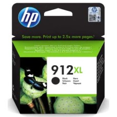HP INK CARTRIDGE BLACK HIGH YIELD, HP 912XL, FOR PRINTERS OFFICEJET PRO 8013, 8023, 8012e, 8022e - 825 PAGES