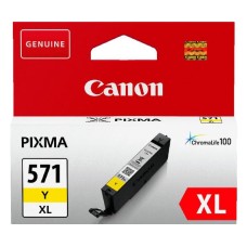 CANON INK CARTRIDGE CLI-571XL YELLOW FOR MG5740, MG5750, MG6840, MG6850, MG7740, MG7750, TS6051, TS6050, TS5051, TS5055, TS8050, TS9050