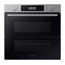 SAMSUNG OVEN BUILT IN, ELECTRIC, A+, 1200W, 76L, 50 AUTOMATIC PROGRAMS, DUAL COOK FLEX, DUAL FLEX DOOR, OVER VOLTAGE CONTROL, LED DISPLAY, DOUBLE ROTARRY SWITHCES, CERAMIC INNER COATING, WIFI, SMARTTHINGS, BLACK AND SILVEL