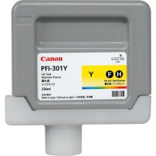 CANON INK CARTRIDGE PFI-301 YELLOW PIGMENT INK TANK FOR IPF800, iPF8100 CANON INK CARTRIDGE PFI-301 YELLOW PIGMENT INK TANK FOR IPF800, iPF8100