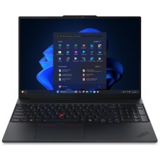 LENOVO NOTEBOOK THINKPAD E16 G4, AMD RYZEN AI 5 330, 2-4.5GHz/8MB, 50TOPS, 16GB, 512GB SSD, AMD RADEON 820M, 16' WUXGA 1920x1200 IPS 400NITS AG 60Hz, WIFI7, BT, LAN, USB-A, USB-C, HDMI, WIN 11 PRO, 3YW, BLACK