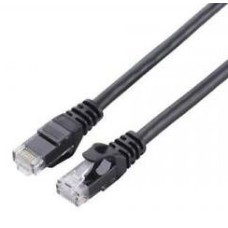 DLINK PATCH CORD CAT6 UTP 24 AWG, ROUND, 1M, BLACK