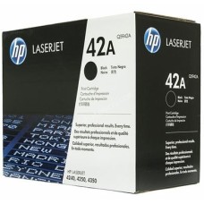HP TONER BLACK, HP 42A, FOR PRINTERS MONOCHROME LASERJET 4250, 4350 - 10.000 PAGES