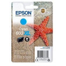 EPSON INK CARTRIDGE CYAN 603XL, 1 x 4.0 ml, XL, FOR WF-2850, WF-2870, XP-2100, XP-2150, XP-3100, XP-3150, 350 PAGES