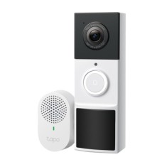 TP-LINK DOORBELL CAMERA KIT, SMART BATTERY VIDEO DOORBELL, 2K 3MP, F/NO: 1.8, NIGHT VISION, IP65, 15FPS, BUILT IN MIC AND SPEAKER, WPA/WPA2-PSK, LONGER BATTERY LIFE, ANTI-THEFT ALARM, WATER AND DUST RESISTANT TP-LINK DOORBELL CAMERA KIT, SMART BATTERY VIDEO DOORBELL, 2K 3MP, F/NO: 1.8, NIGHT VISION, IP65, 15FPS, BUILT IN MIC AND SPEAKER, WPA/WPA2-PSK, LONGER BATTERY LIFE, ANTI-THEFT ALARM, WATER AND DUST RESISTANT